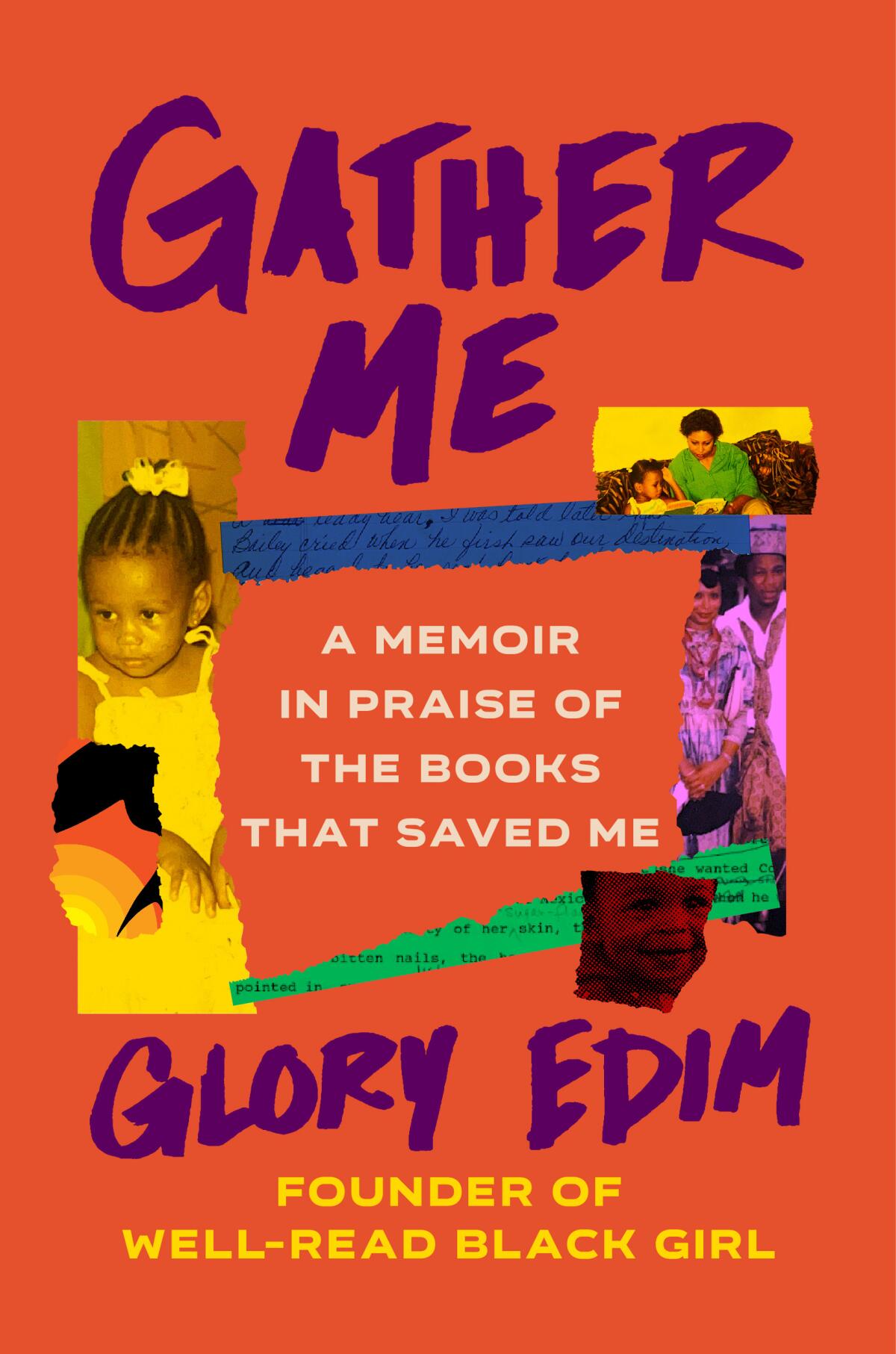 The cover of "Gather me up" by Glory Edim.